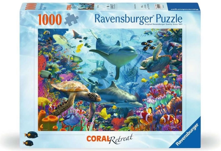 Παζλ Ravensburger Κοραλλιογενής ύφαλος 1000 κομματιών
