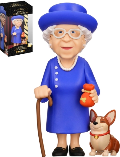 Συλλεκτική φιγούρα Minix Βασίλισσα Elizabeth II. special character - 1 τεμάχιο