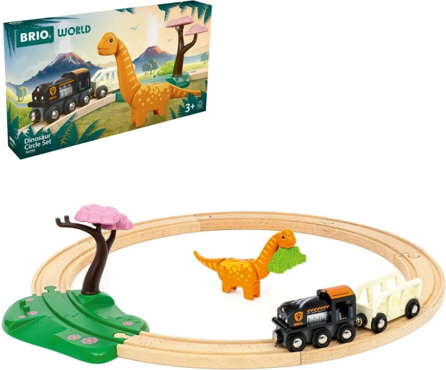 Brio βασικό δεινοσαυρικό σιδηροδρομικό σετ παιχνιδιού