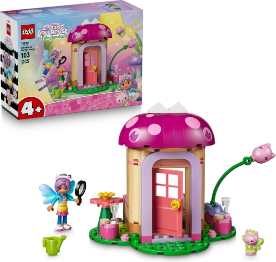 LEGO Gabby’s Dollhouse σπιτάκι της νεραϊδογατούλας στον κήπο