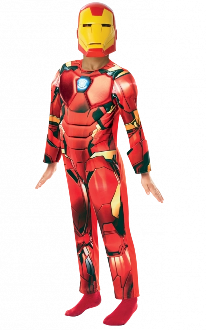 Παιδική στολή IRON MAN deluxe, 5–6 ετών