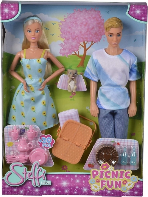 Κούκλες Steffi και Kevin σε πικνίκ