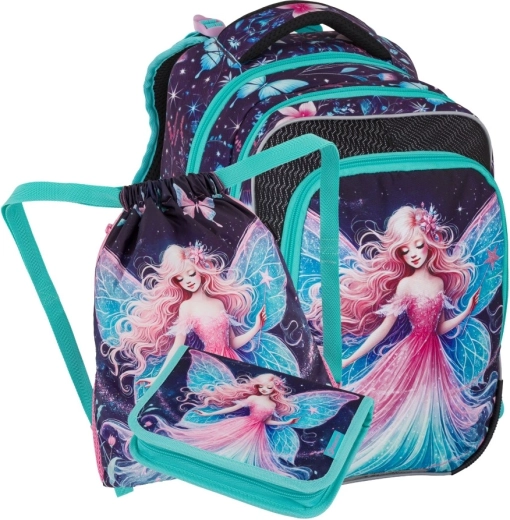 Σχολικό σετ Bagmaster beta για πρωτάκια – νεράιδα