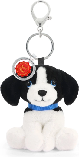 Λούτρινο μπρελόκ για τσάντα Border Collie 12 cm