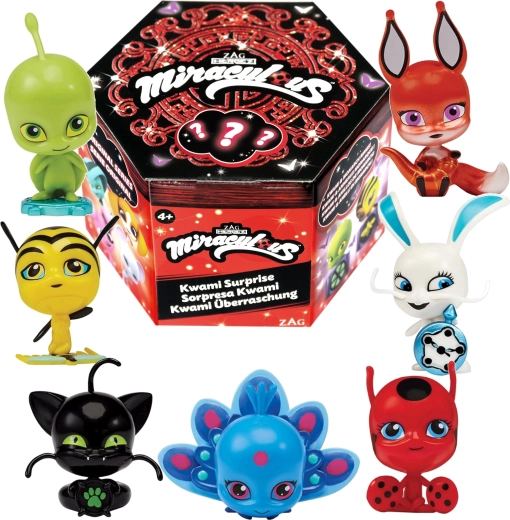 Miraculous kwami surprise box – φιγούρα-έκπληξη (Η Λαίδημπαγκ και ο Μαύρος Γάτος)