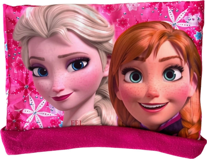 Παιδικός λαιμός Frozen Έλσα και Άννα σε φούξια χρώμα