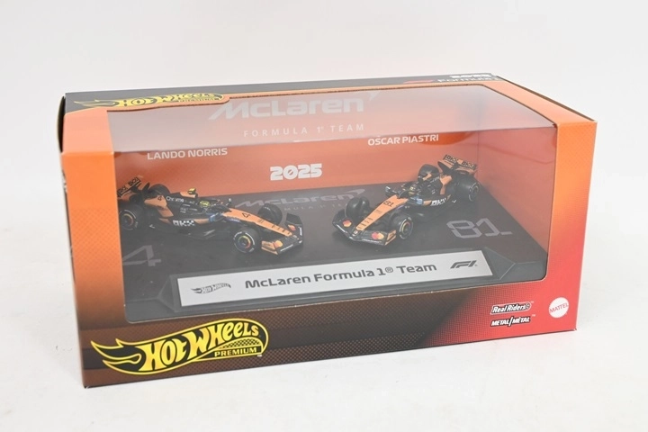Hot Wheels Premium μονοθέσια Formula 1 McLaren Team 2-pack