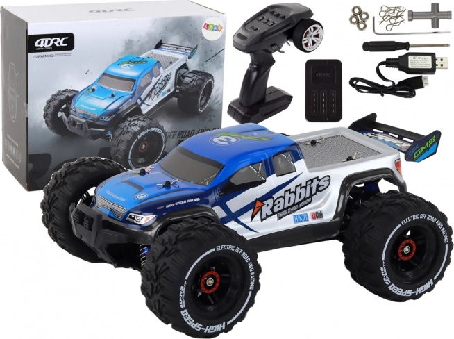 RC αυτοκίνητο εκτός δρόμου RABBITS 4x4 μπλε 2.4G