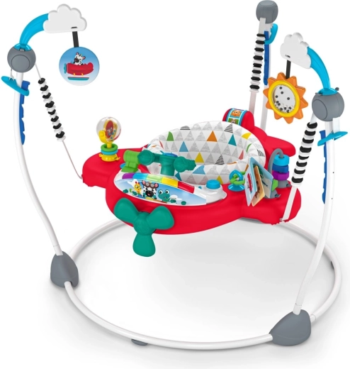 Baby Einstein πηδηχτούρι και κέντρο δραστηριοτήτων 2 σε 1 Ocean Explorers Airplane Adventure