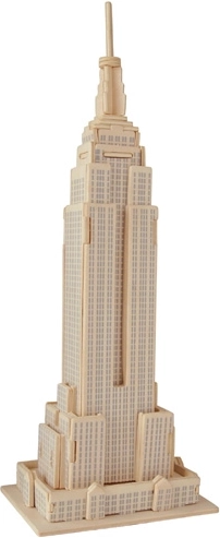 Ξύλινο 3D Παζλ Empire State Building