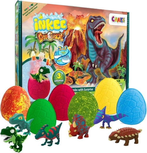 Σετ δώρου μπάνιου INKEE Dino
