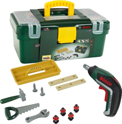 KLEIN βαλιτσάκι με δραπανοκατσάβιδο BOSCH Ixolino II για μικρούς μαστόρους