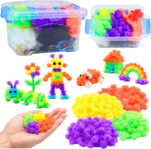 Δημιουργικό σετ κατασκευών με αγκαθωτές μπαλίτσες DIY, 836 κομμάτια