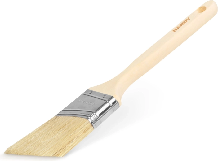 Πλακέ πινέλο βαφής με ξύλινη λαβή 63 mm