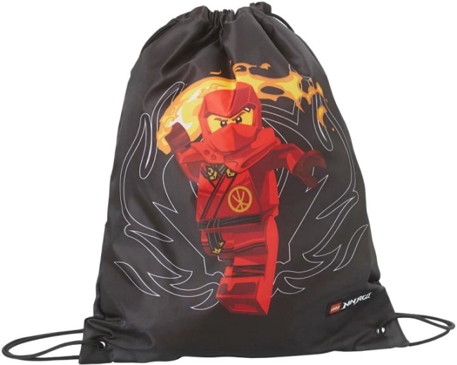 LEGO NINJAGO κόκκινο σακουλάκι για παντόφλες