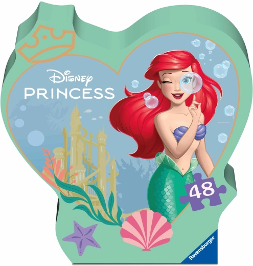 Παζλ Ravensburger Ariel σε διαμορφωμένη συσκευασία δώρου, 48 κομμάτια