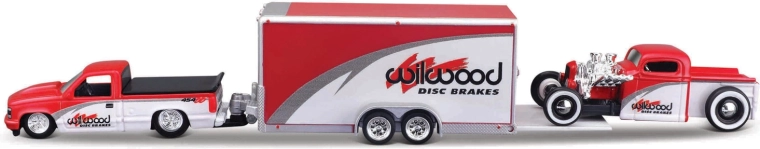 Maisto Design Team Haulers Chevrolet 454 SS pick-up με ρυμουλκούμενο και Chevy pickup