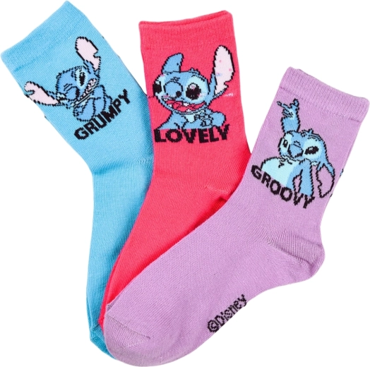 Παιδικές κάλτσες Disney Lilo & Stitch Stitch (6 ζευγάρια) – Μέγεθος: 31-34