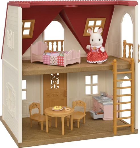 Sylvanian Families βασικό σπίτι με κόκκινη στέγη