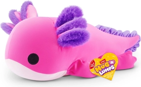 ZURU Hug a Lumps λούτρινο axolotl μεσαίου μεγέθους