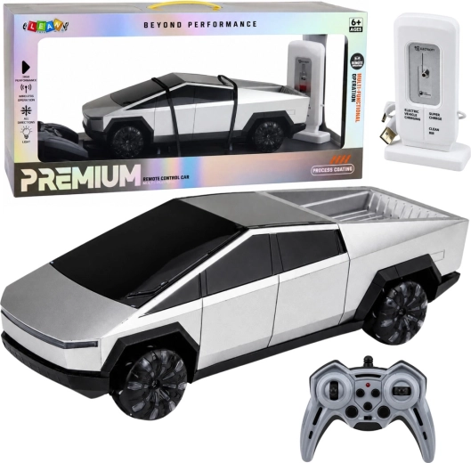 Τηλεκατευθυνόμενο RC pickup με σταθμό φόρτισης και φώτα 1:12 - 1 τεμάχιο