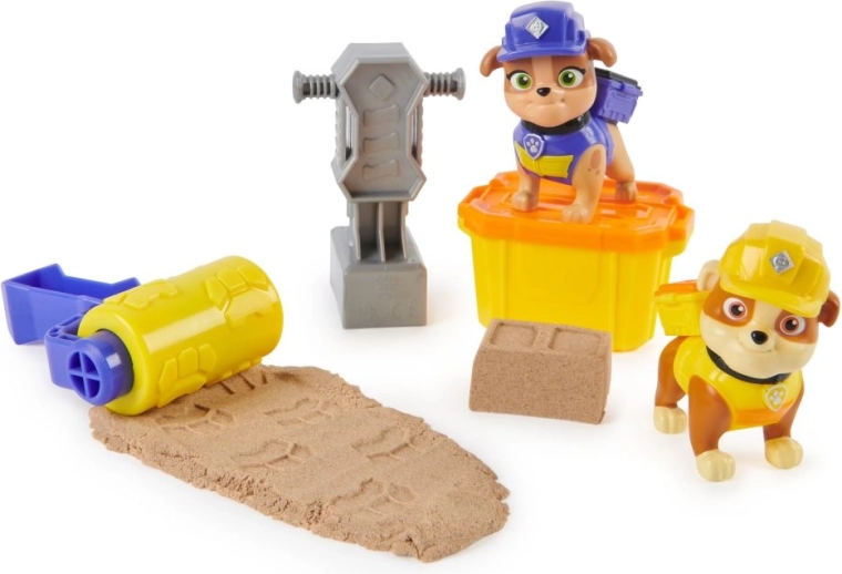 Σετ κατασκευών Psi Patrol Rubble & Crew Rubble και Mix με Kinetic Sand και αξεσουάρ