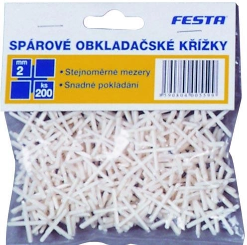 Σταυρουδάκια πλακιδίων 5 mm FESTA, 75 τεμ.