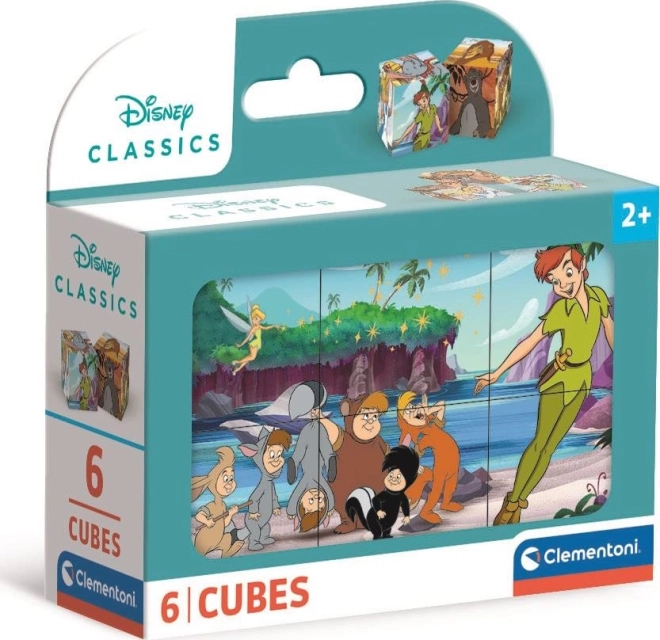 Εικονοκύβοι Disney παραμύθια – 6 κύβοι CLEMENTONI