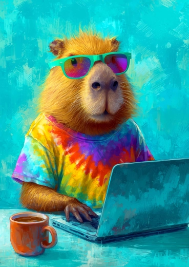 Enjoy Puzzle cool καπιμπάρα 1000 κομμάτια
