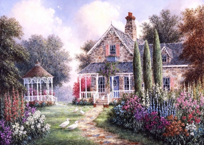 Puzzle Grafika Elmířin domek 1000 κομμάτια