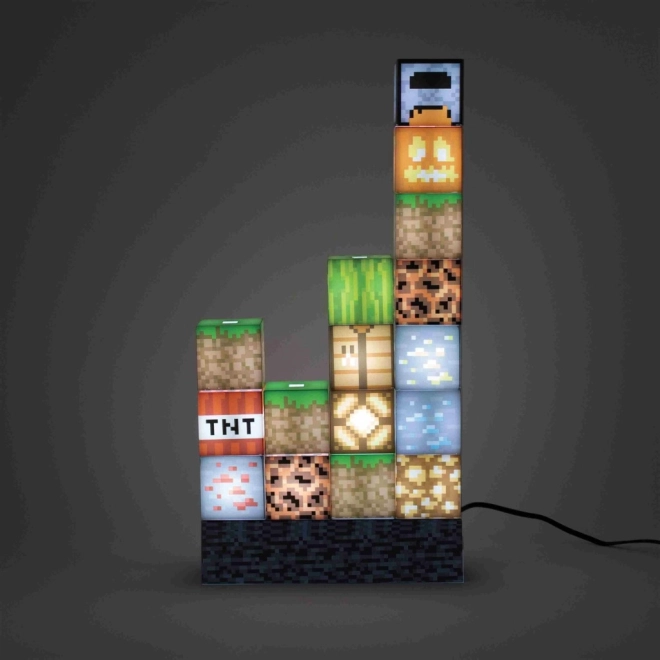 Φως με τουβλάκια MINECRAFT – σετ κατασκευής 16 κομματιών