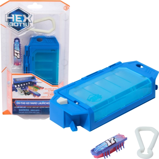 Hexbug HEXBOTS Nano On‑The‑Go Launcher με μικρο‑ρομπότ