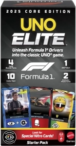 UNO Formula 1 Elite Racers επιτραπέζιο παιχνίδι καρτών