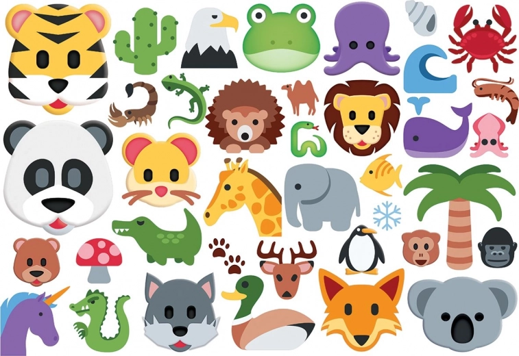 Παζλ emoji ζωάκια 100 κομμάτια