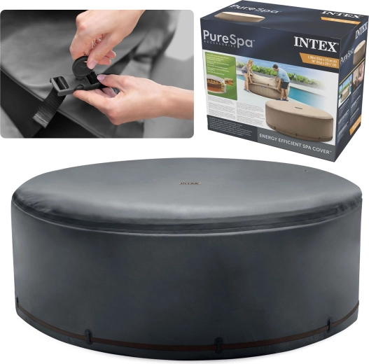 Intex PureSpa μονωτικό κάλυμμα για στρογγυλό φουσκωτό υδρομασάζ
