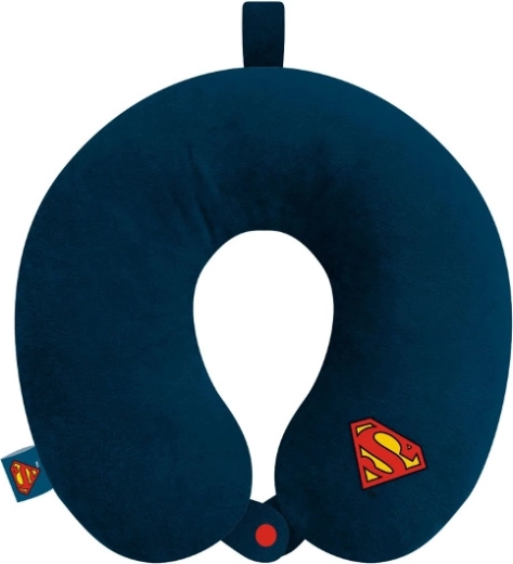 Ταξιδιωτικό μαξιλαράκι σε σχήμα πετάλου SUPERMAN 30 cm