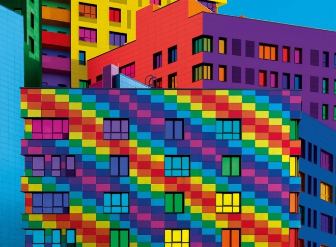 Παζλ Clementoni ColorBoom Squares 500 κομματιών