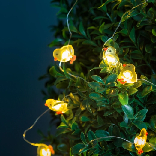 Φωτιζόμενη γιρλάντα LED με κοτοπουλάκια 2 m, 20 LED