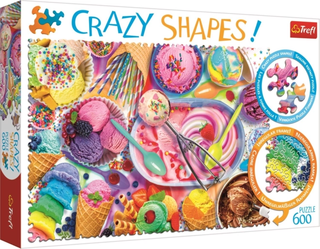 Παζλ Trefl Crazy Shapes «Γλυκά όνειρα» 600 κομμάτια