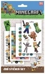 Minecraft σετ αυτοκόλλητων 200 τεμ.