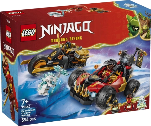 Οχήματα συνδυασμού των Kai και Cole LEGO NINJAGO