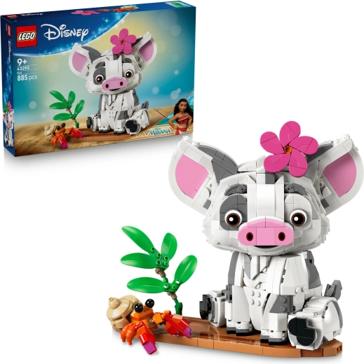 LEGO Disney Βαϊάνα – Πούα, αρθρωτή φιγούρα γουρουνιού