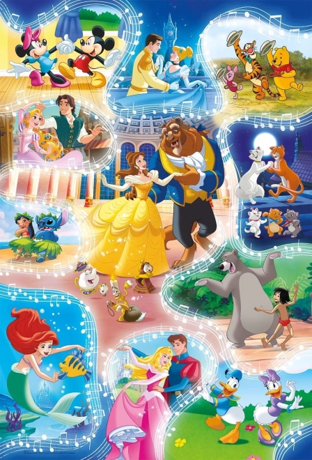 Παζλ MAXI Disney: Ώρα για χορό, 24 κομμάτια