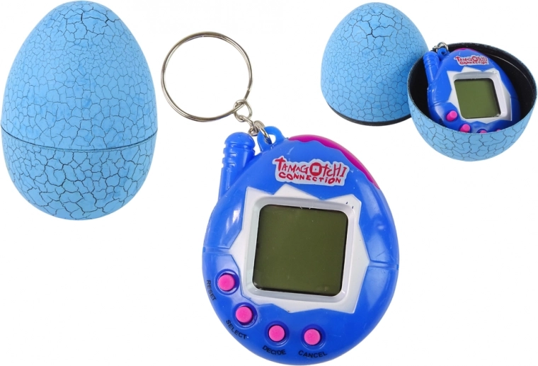 Tamagotchi σε αυγό – μπλε ηλεκτρονικό κατοικίδιο