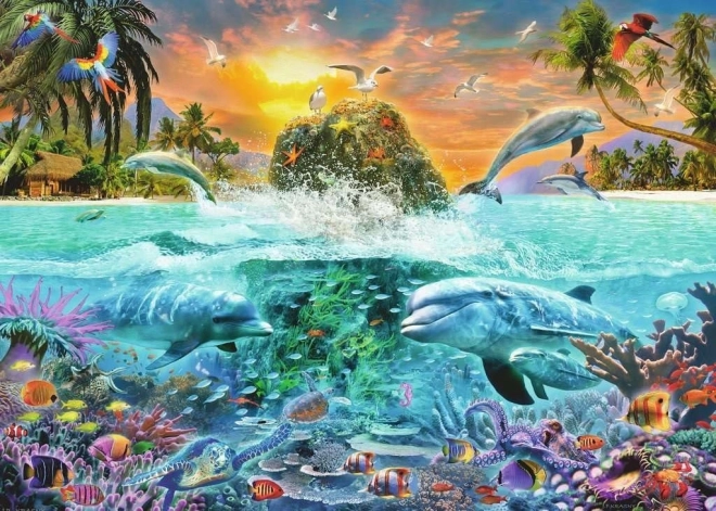 Παζλ Ravensburger Υποθαλάσσιο Νησί 1000 κομμάτια