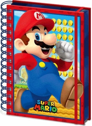 Σημειωματάριο A5 Super Mario