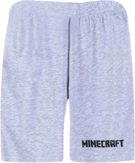 Γκρι σορτς Minecraft