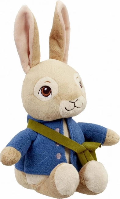 Μιλώντας λούτρινος ΛΑΓΟΥΔΑΚΙ ΠΕΤΡΟΣ με αντικαταστάσιμες μπαταρίες, 27 cm