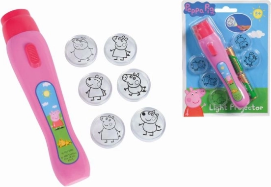 Φωτεινός προβολέας Peppa Pig