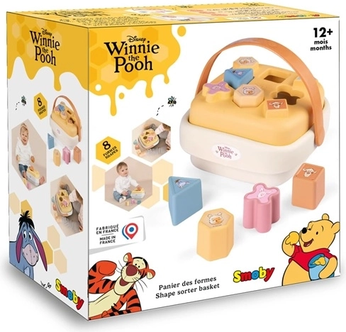Smoby Ένθετο παζλ σχημάτων Winnie the Pooh